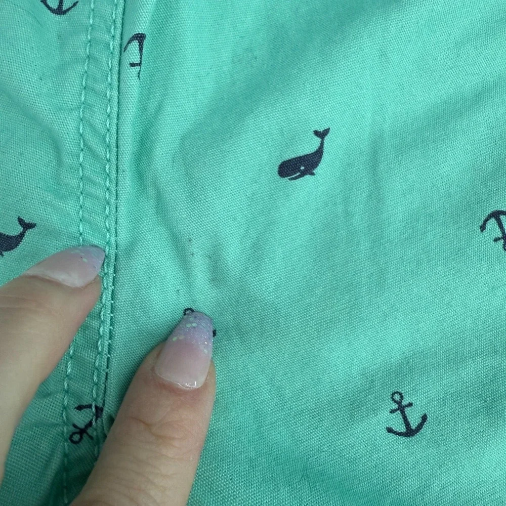 Carters‎ Shorts Boy 24 Months Pull On Whale Anchor Stripe 100% Cotton Summer